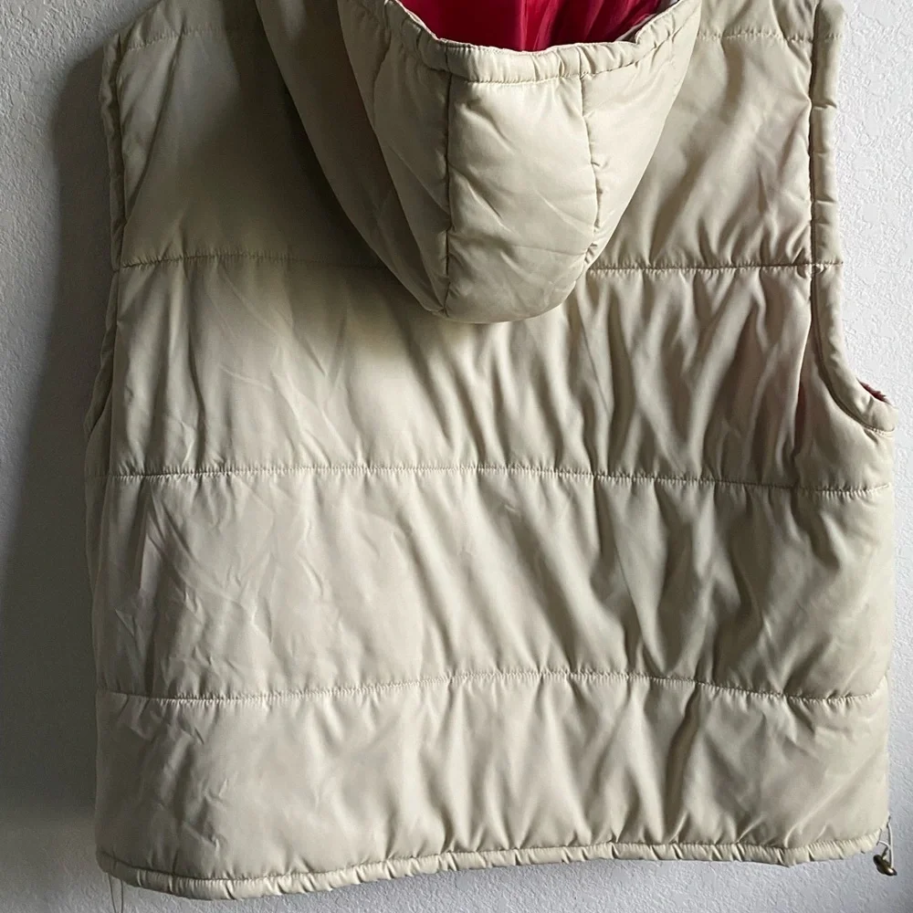 Rare Akoo Rapper T.I. Y2K Graphic Patchwork Puffer Hooded Streetwear Vest 3X